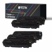 Multipack (5) Toners CMYK (Cyan Magenta Yellow Black) Compatible with HP Color Laserjet Canon LBP - Replaces 410A (CF411A) / CRG-046 (1249C002)